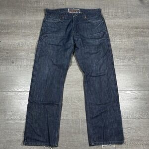 Levi's 514 Jeans Mens 36x30 Dark Wash‎ Straight Fit Denim